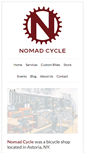 Mobile Screenshot of nomadcycle.com